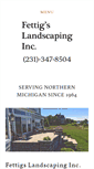 Mobile Screenshot of fettigslandscaping.com